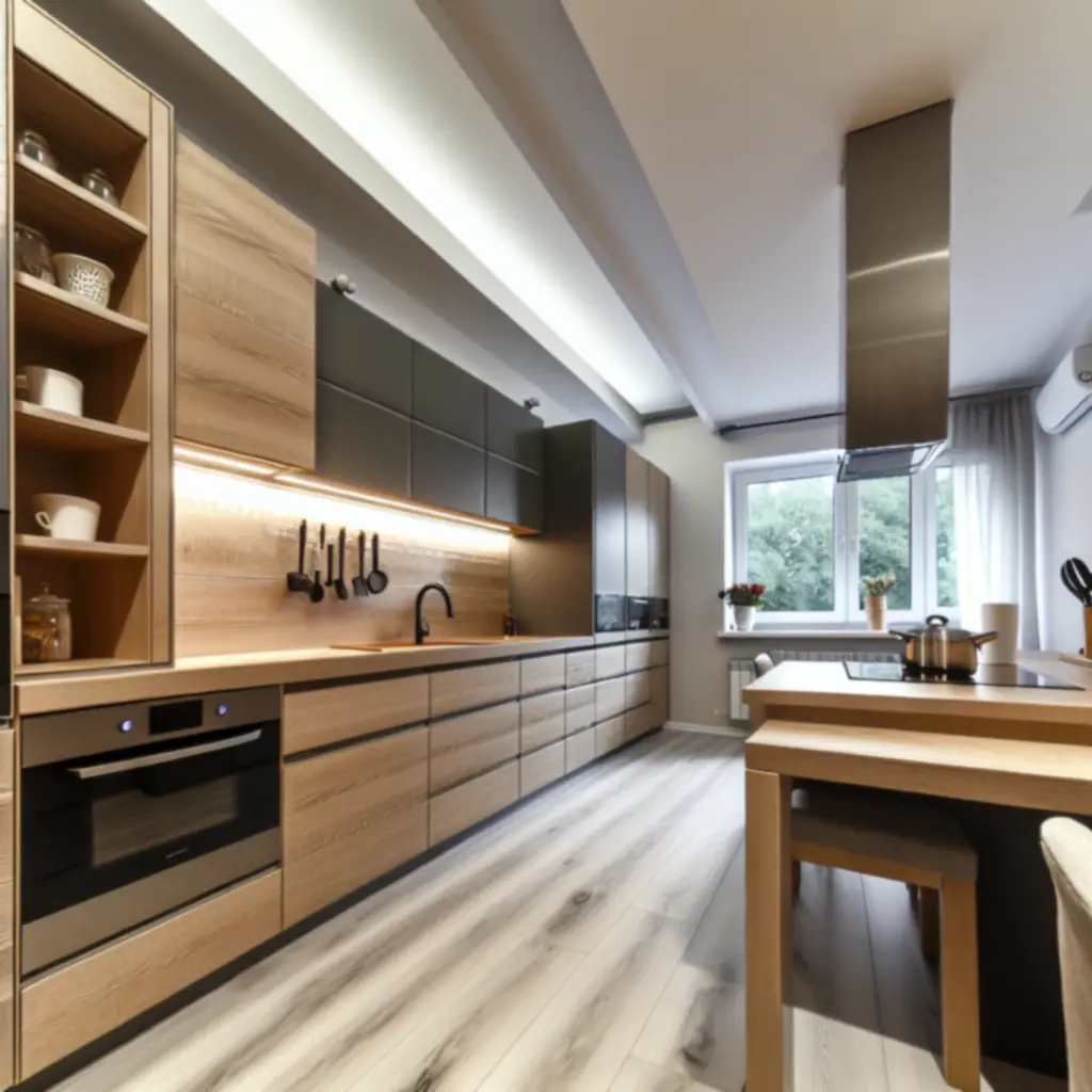 Nowoczesna, dopasowana kuchnia na wymiar Kitchen Furnio