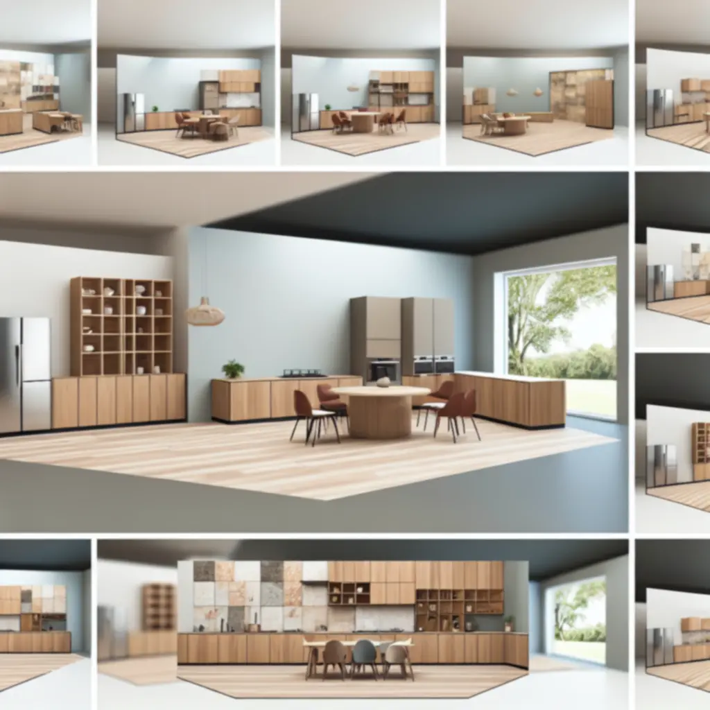 Galeria inspiracji z różnymi aranżacjami kuchni