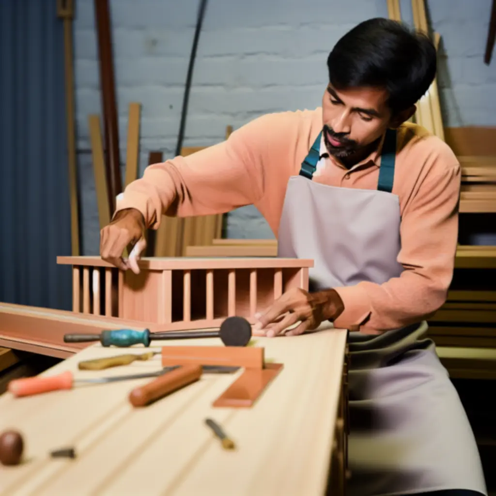 Detal materiałów i wykończeń mebli kuchennych Kitchen Furnio